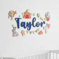 Nursery Name Sign - Custom 3D Wood Circus, Baby Shower