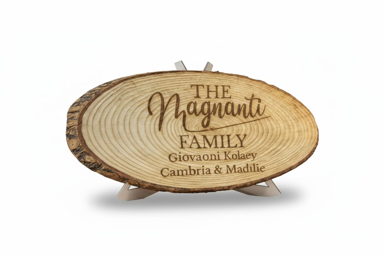 Personalized Mother's Day Wood Plaque - Family Names