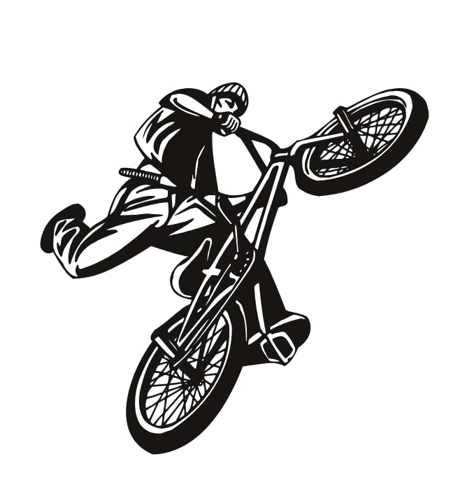 Sports & Vehicles Metal Wall Art - Action Silhouette | Aydan's Unique Finds