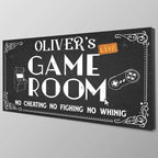 Custom Canvas Wall Art - Bar, Cabin & Nursery Sign