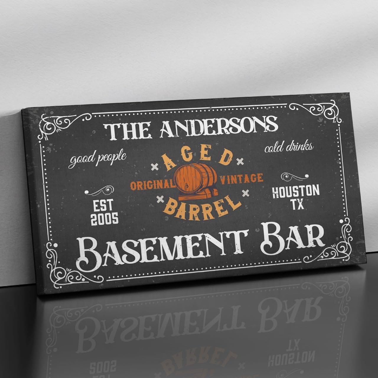 Custom Canvas Wall Art - Bar, Cabin & Nursery Sign | Aydan's Unique Finds