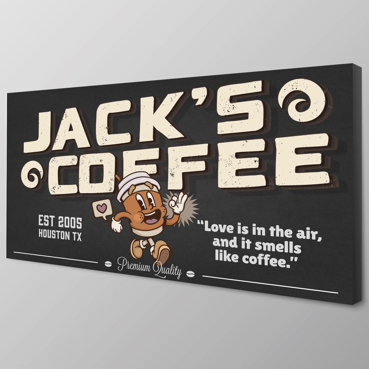 Custom Canvas Wall Art - Bar, Cabin & Nursery Sign | Aydan's Unique Finds