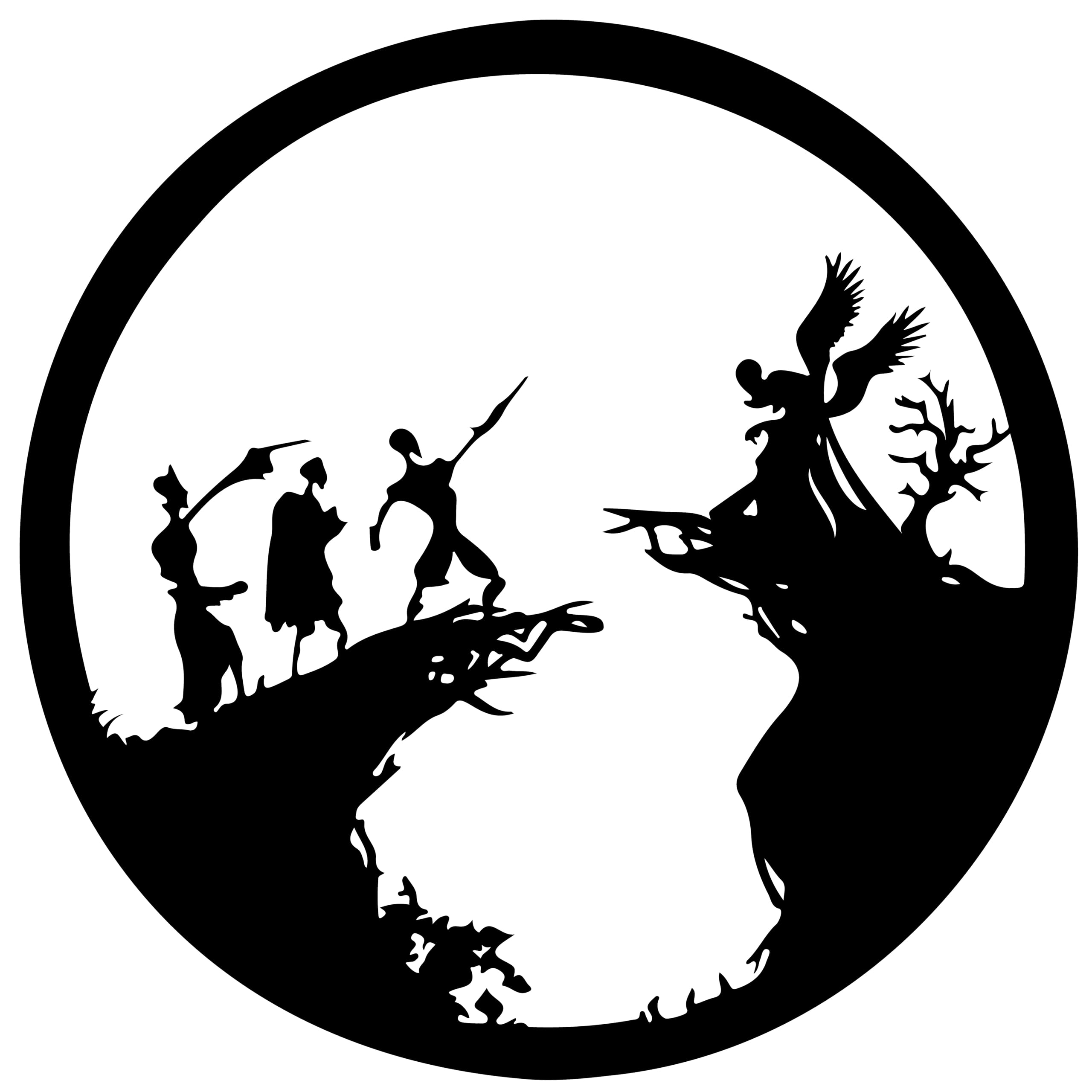Fantasy Metal Wall Art - Dragon & Mythology Silhouette | Aydan's Unique Finds