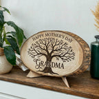 Personalized Mother's Day Wood Plaque - Family Names