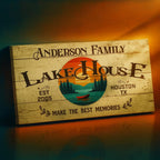Custom Canvas Wall Art - Bar, Cabin & Nursery Sign