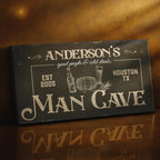 Custom Canvas Wall Art - Bar, Cabin & Nursery Sign
