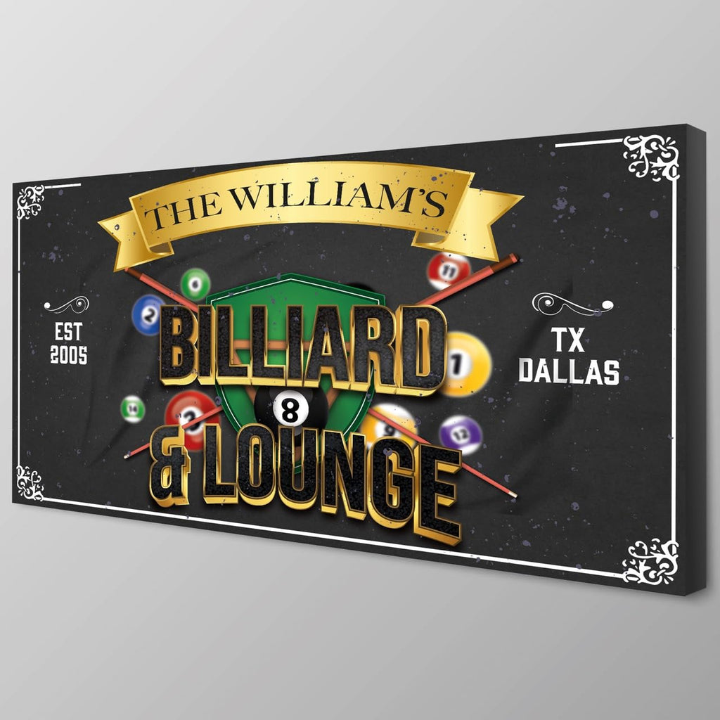 Custom Canvas Wall Art - Bar, Cabin & Nursery Sign | Aydan's Unique Finds