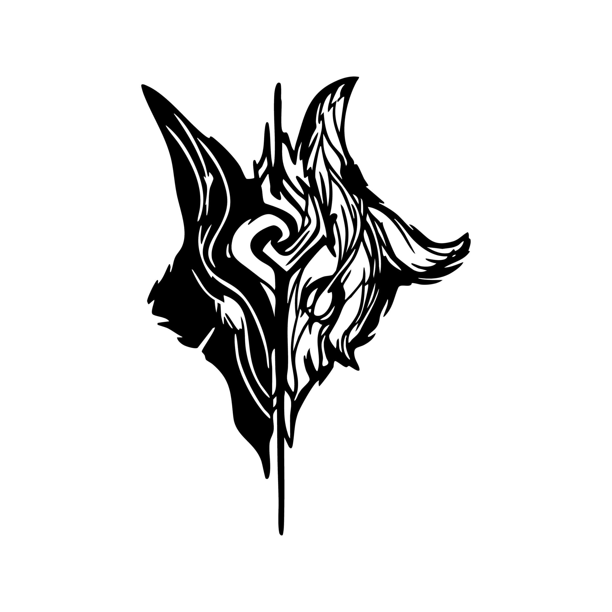 Minimalist Animal Metal Wall Art - Pet Silhouette Decor