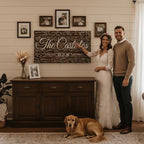 Personalized Wedding Guestbook Sign - Wooden Keepsake | Aydan's Unique Finds