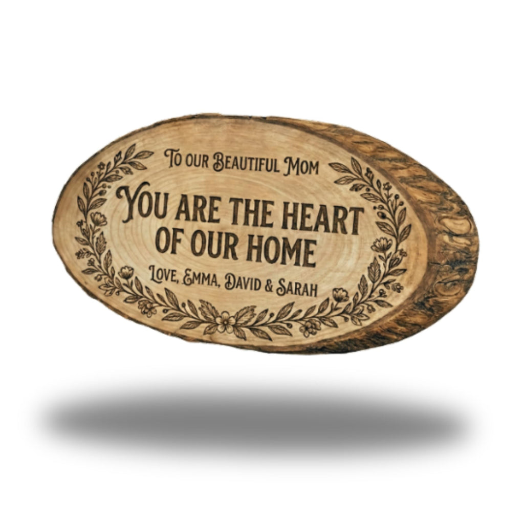 Personalized Mother's Day Wood Plaque - Family Names | Aydan's Unique Finds