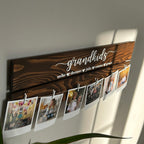 Personalized Wood Family Photo Sign - Mother's Day Gift | Aydan's Unique Finds