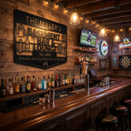 Customizable Metal Bar Sign - Powder-Coated Wall Art | Aydan's Unique Finds