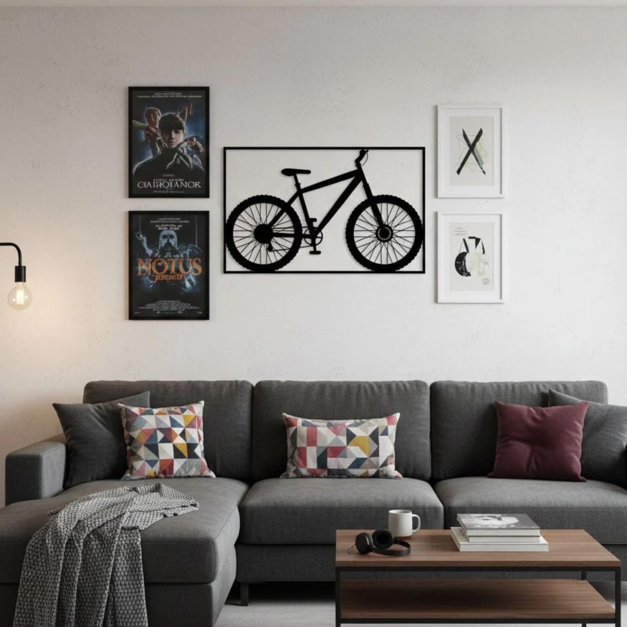 Sports & Vehicles Metal Wall Art - Action Silhouette | Aydan's Unique Finds