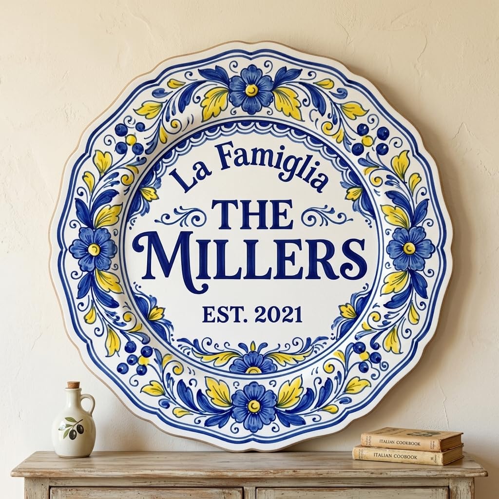 Custom Welcome Family Sign - 20 Textures Wall Decor | Aydan's Unique Finds