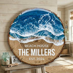 Custom Welcome Family Sign - 20 Textures Wall Decor