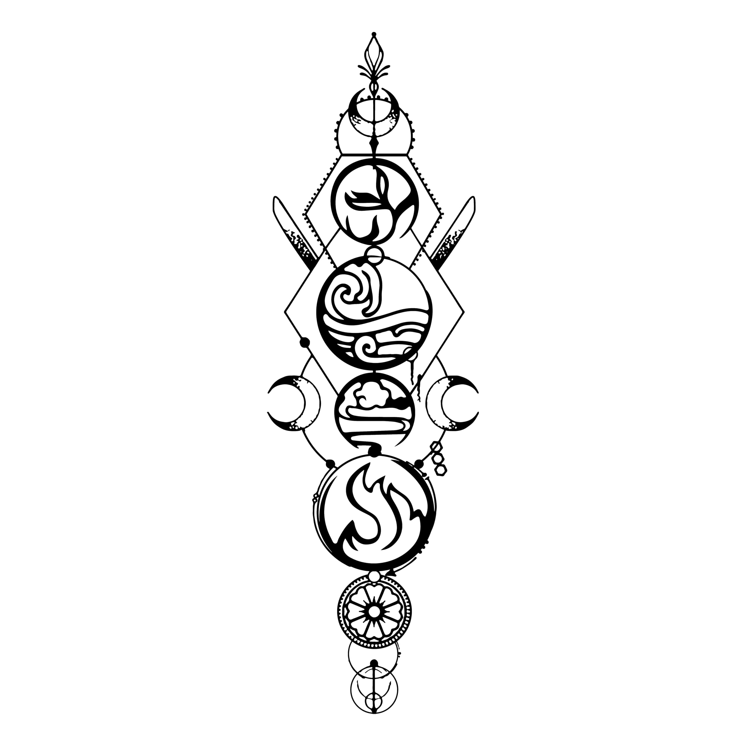 Fantasy Metal Wall Art - Dragon & Mythology Silhouette | Aydan's Unique Finds