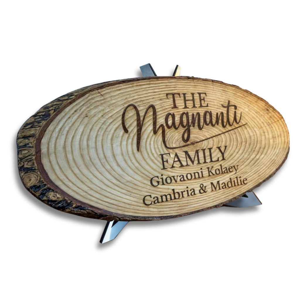Personalized Mother's Day Wood Plaque - Family Names