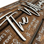Personalized Wedding Guestbook Sign - Wooden Keepsake | Aydan's Unique Finds