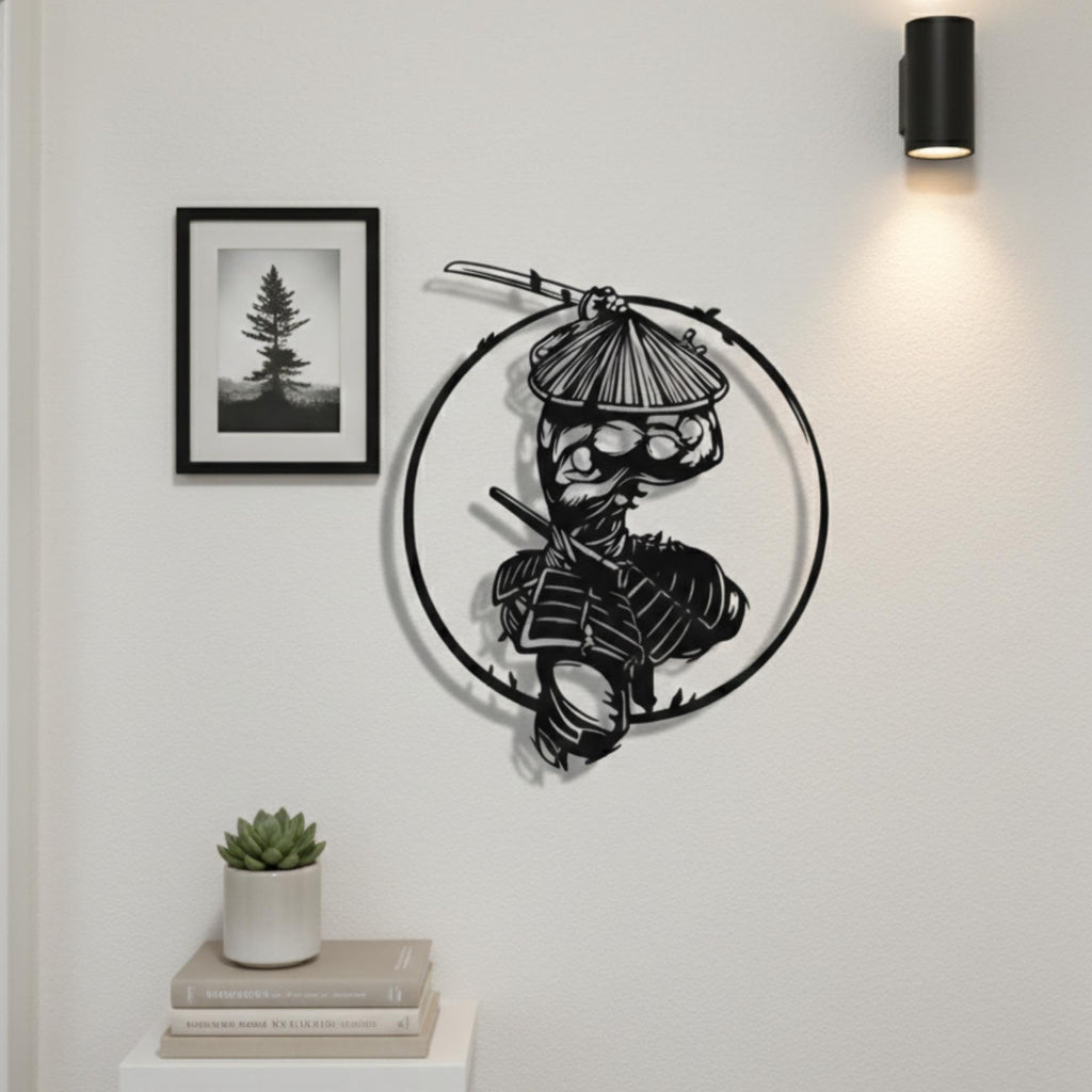 Fantasy Metal Wall Art - Dragon & Mythology Silhouette