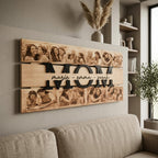 Personalized Photo Wood Sign for Mom - Mother's Day Gift | Aydan's Unique Finds