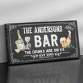 Custom Canvas Wall Art - Bar, Cabin & Nursery Sign | Aydan's Unique Finds