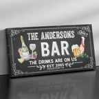 Custom Canvas Wall Art - Bar, Cabin & Nursery Sign | Aydan's Unique Finds
