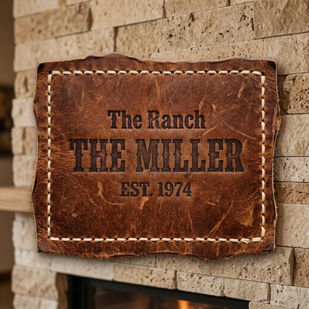 Custom Welcome Family Sign - 20 Textures Wall Decor