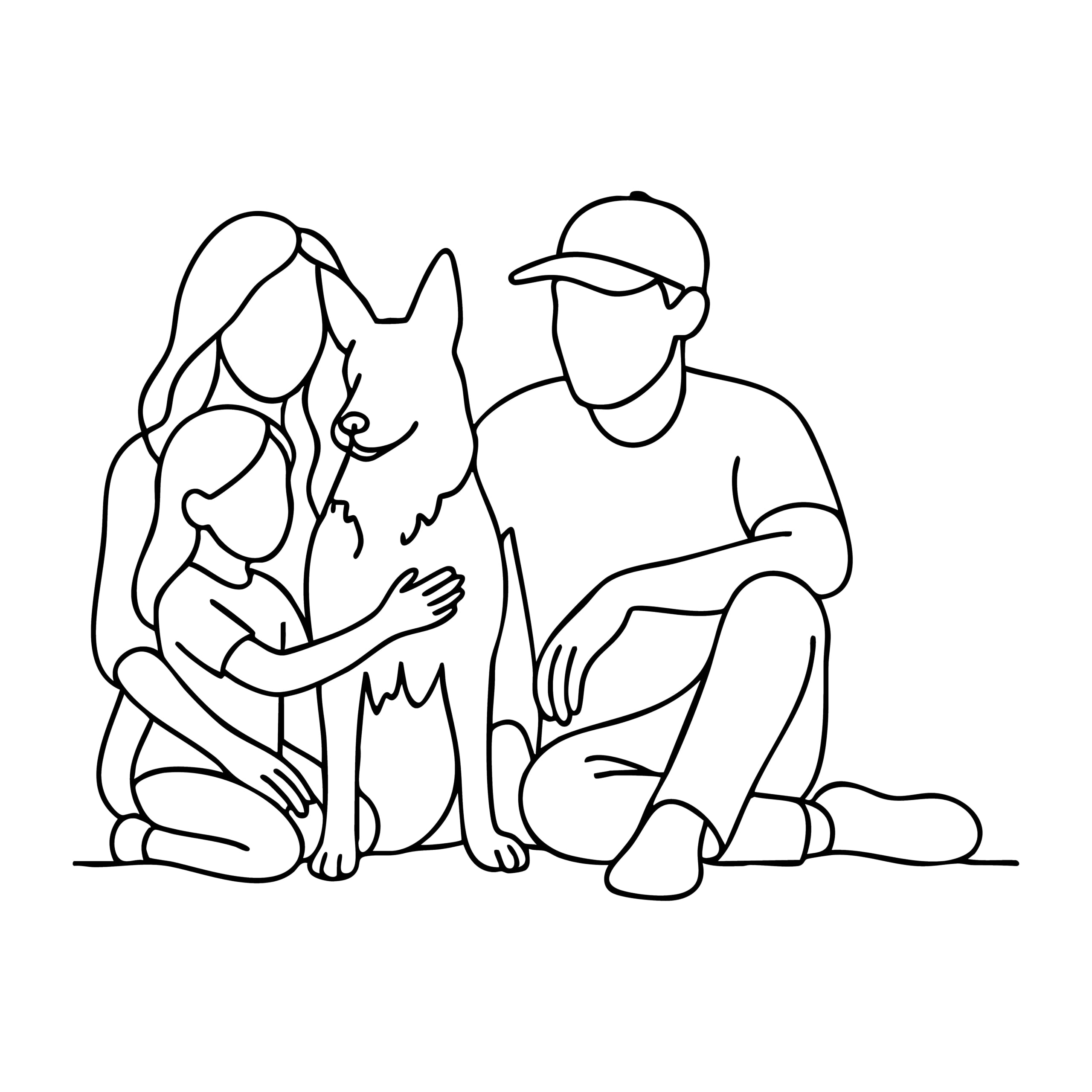 Minimalist Animal Metal Wall Art - Pet Silhouette Decor | Aydan's Unique Finds