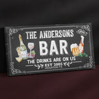 Custom Canvas Wall Art - Bar, Cabin & Nursery Sign | Aydan's Unique Finds