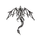 Fantasy Metal Wall Art - Dragon & Mythology Silhouette | Aydan's Unique Finds