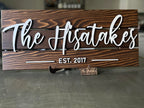 Where Our Story Begins - Personalized Family Wood Sign | Aydan's Unique Finds