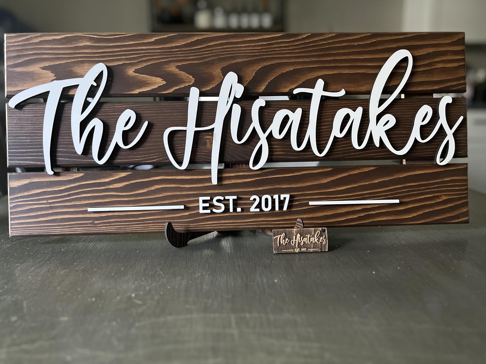 Where Our Story Begins - Personalized Family Wood Sign Gift
