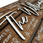 Personalized Wedding Guestbook Sign - Wooden Keepsake | Aydan's Unique Finds