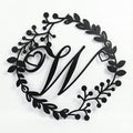 Custom Metal Monogram Family Name Sign - Modern Wall Art - Romantic Union