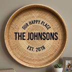 Custom Welcome Family Sign - 20 Textures Wall Decor