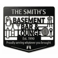 Customizable Metal Bar Sign - Powder-Coated Wall Art | Aydan's Unique Finds