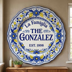 Custom Welcome Family Sign - 20 Textures Wall Decor | Aydan's Unique Finds
