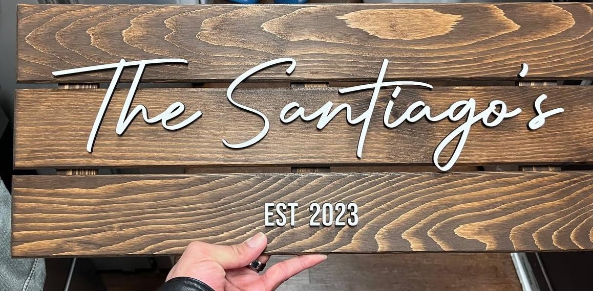 Where Our Story Begins - Personalized Family Wood Sign Gift