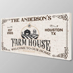 Custom Canvas Wall Art - Bar, Cabin & Nursery Sign