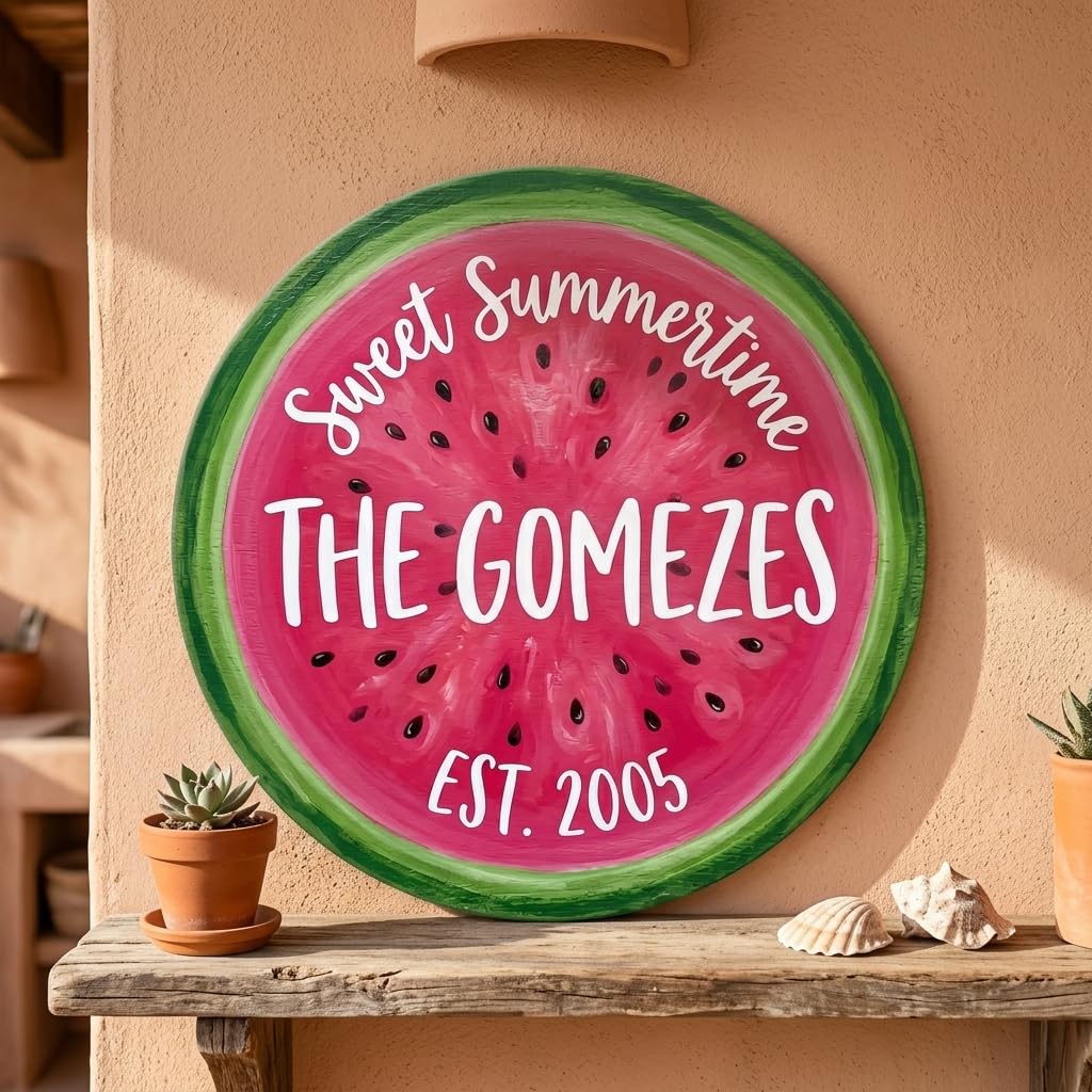 Custom Welcome Family Sign - 20 Textures Wall Decor