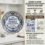 Custom Welcome Family Sign - 20 Textures Wall Decor | Aydan's Unique Finds