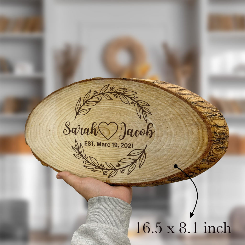 Personalized Mother's Day Wood Plaque - Family Names