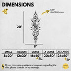 Fantasy Metal Wall Art - Dragon & Mythology Silhouette | Aydan's Unique Finds