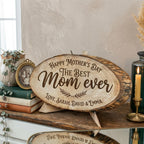 Personalized Mother's Day Wood Plaque - Family Names