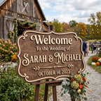 Personalized Wedding Guestbook Sign - Wooden Keepsake