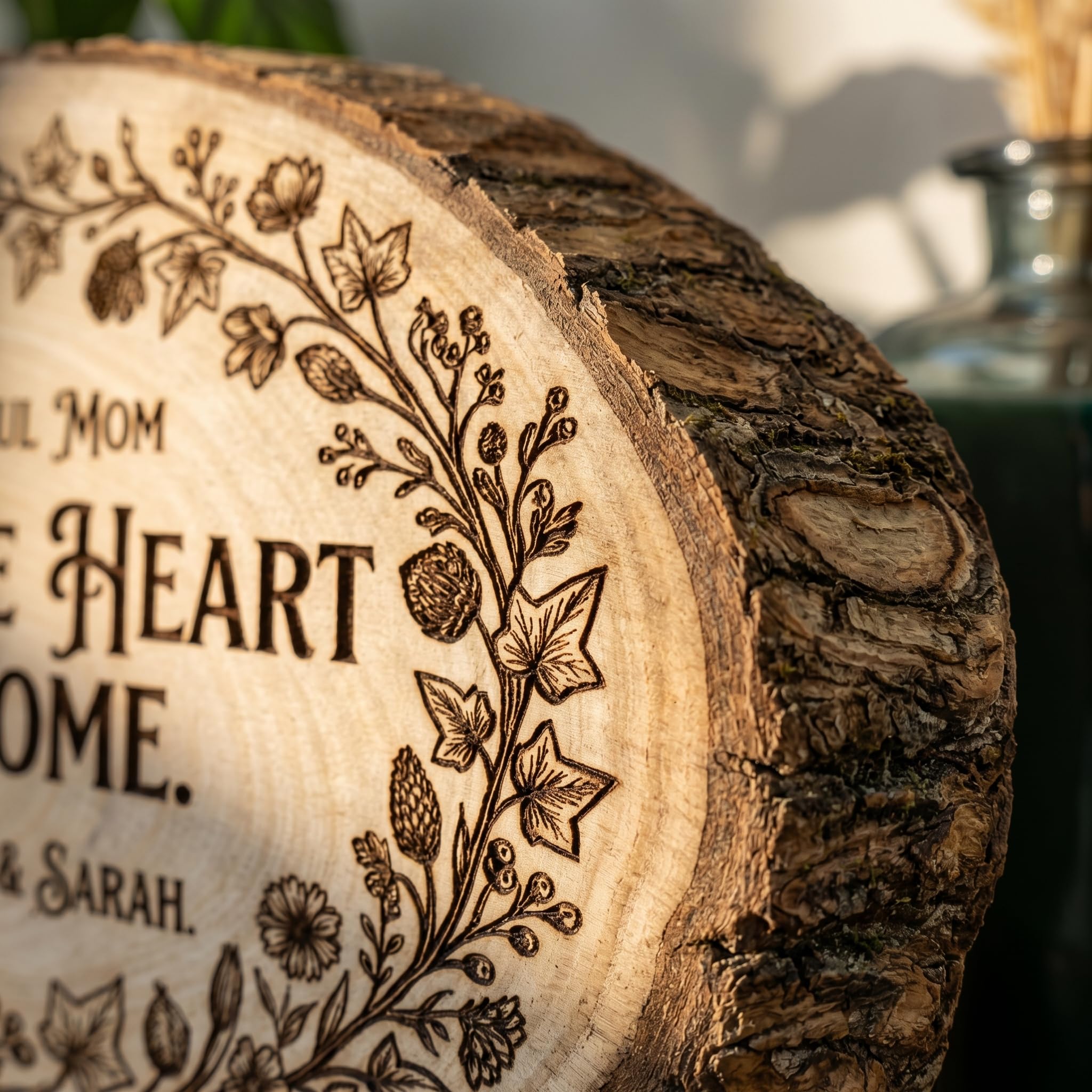 Personalized Mother's Day Wood Plaque - Family Names | Aydan's Unique Finds