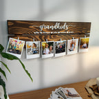 Personalized Wood Family Photo Sign - Mother's Day Gift | Aydan's Unique Finds
