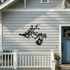 Nature Landscape Metal Wall Art - Mountain & Tree Decor | Aydan's Unique Finds