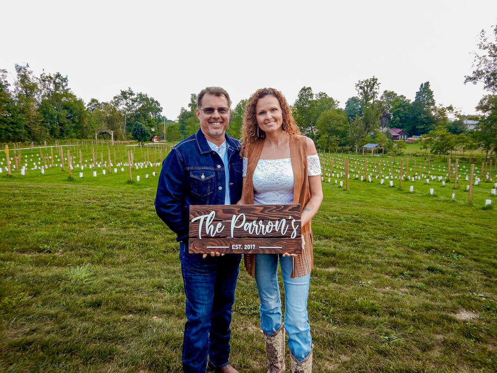 Where Our Story Begins - Personalized Family Wood Sign Gift