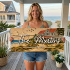 Custom Colorful Themed Pallet Family Name Sign | Aydan's Unique Finds